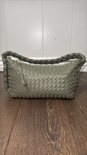 Antik Kraft Braided Olive Green Women's Bag - photo 2