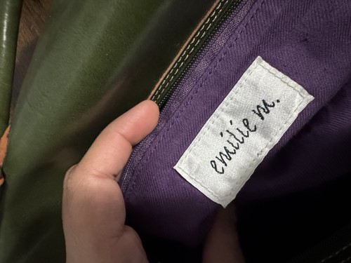 Emilie m. Green Leather Women's Handbag - photo 5