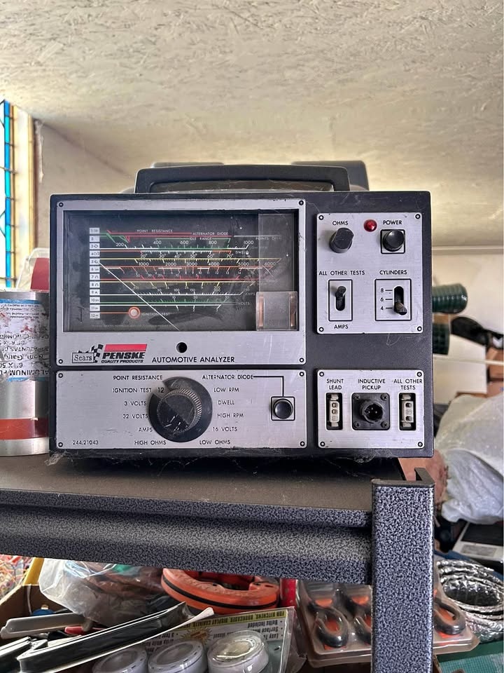 Garage Clean Out - Weed whackers, Penske Analyzer, Grill, A/C’s
