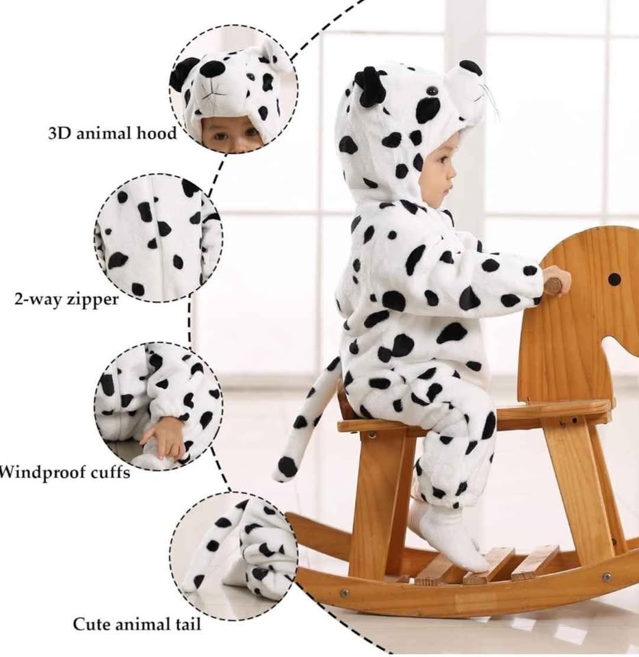 Toddler Snow Leopard Costume - photo 3