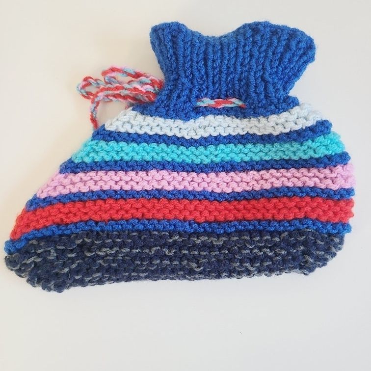 Hand Made Knitted Multicolor Women's Booties - photo 2