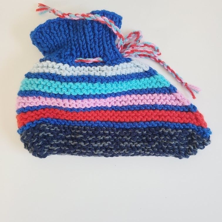 Hand Made Knitted Multicolor Women's Booties - photo 3