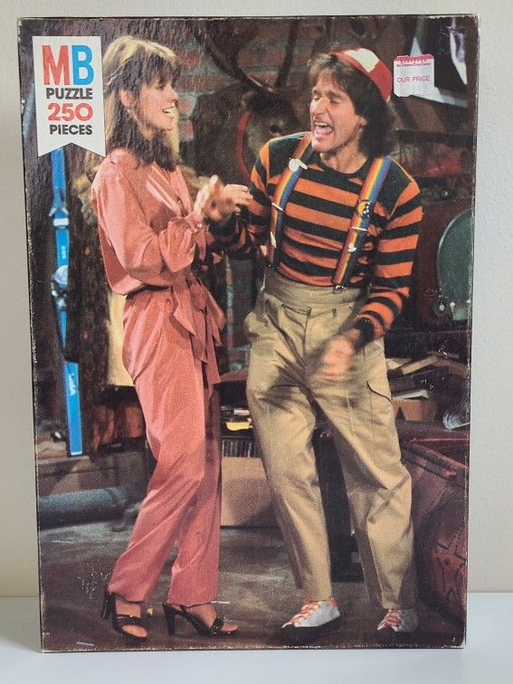 Mork & Mindy Puzzle Milton Bradley 1979 Sealed
