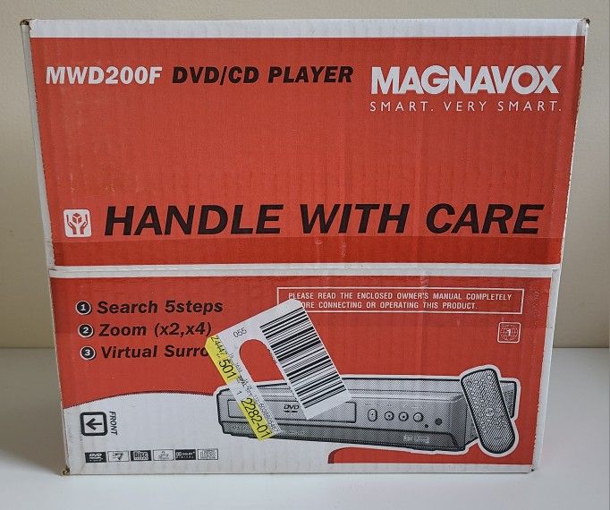 Magnavox DVD/CD Player New In Box