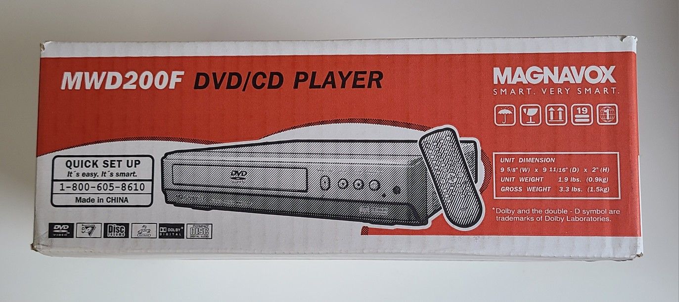 Magnavox DVD/CD Player New In Box - photo 2