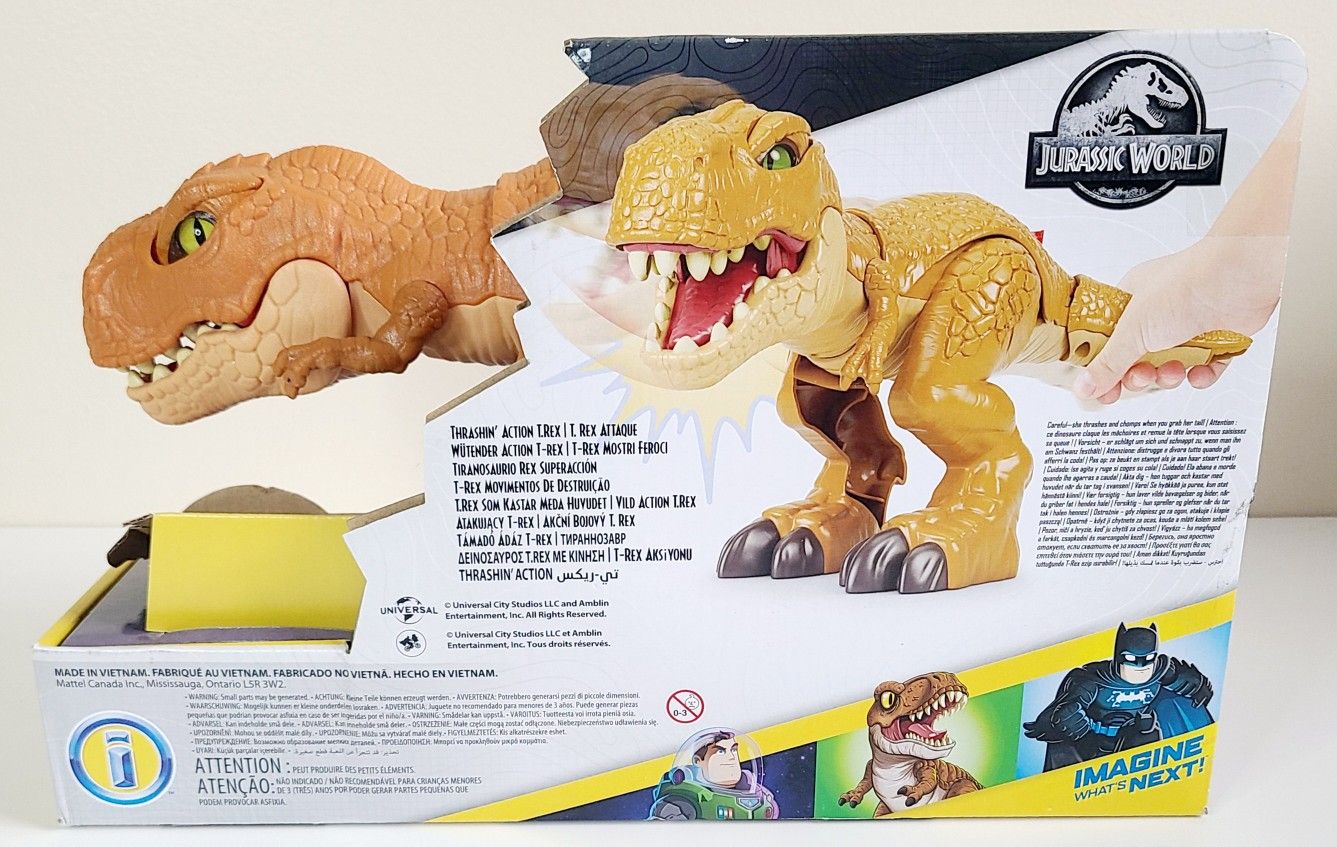Fisher-Price Imaginext Jurassic World Thrashin Action T. Rex - photo 4