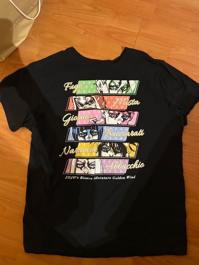 Jojo’s Bizarre Adventure Golden Wind Medium T-shirt