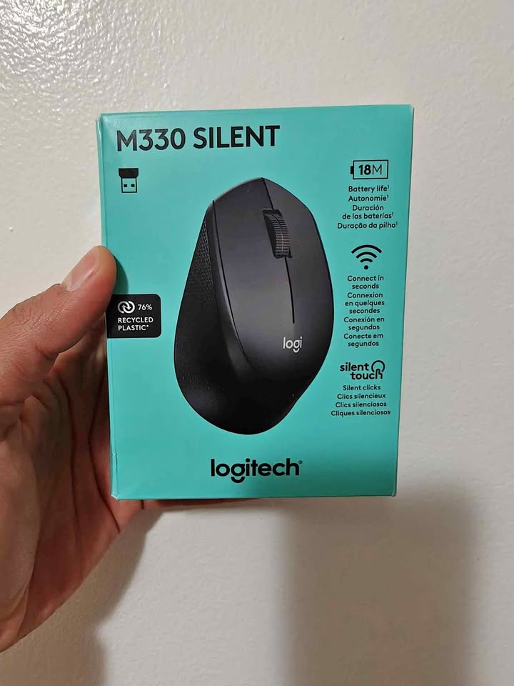 Logitech M300 Silent Wireless mouse (Unopened)