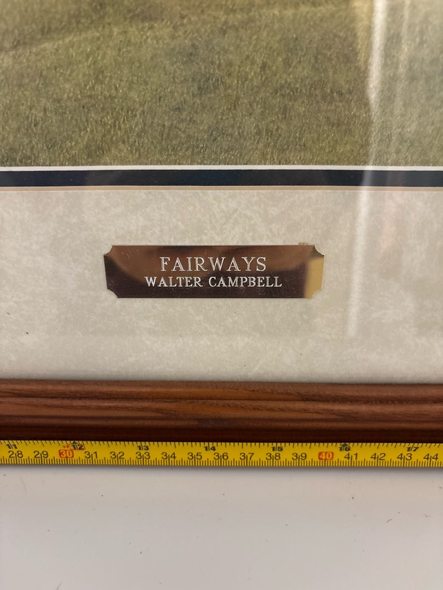 Golf course print - photo 2