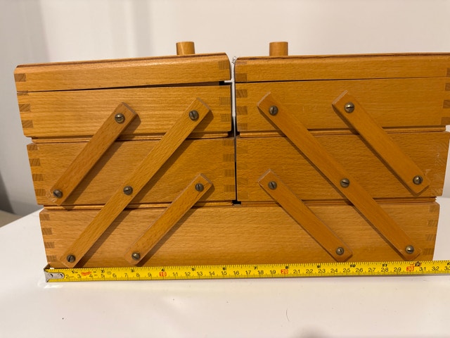 Wooden Sewing Box - photo 3