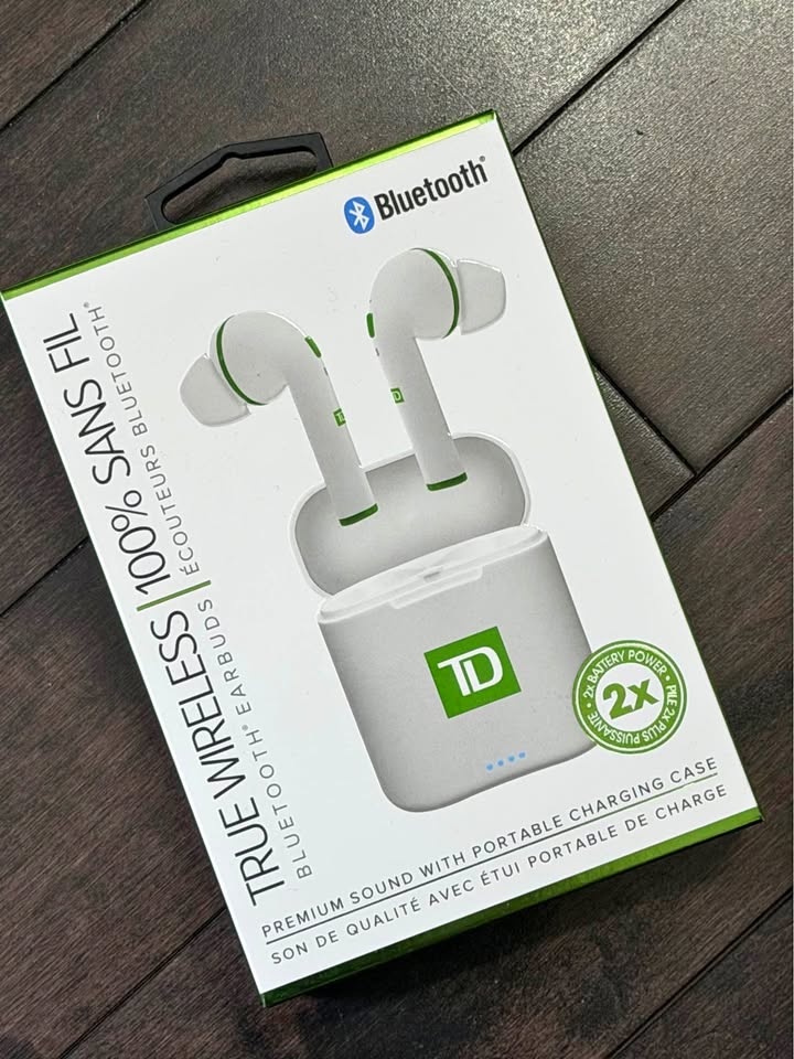True Wireless Bluetooth Earbuds