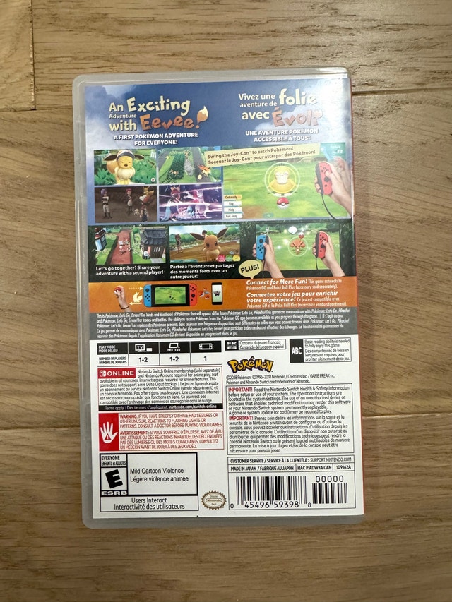 Pokémon Let’s Go Eevee for Nintendo Switch - photo 2
