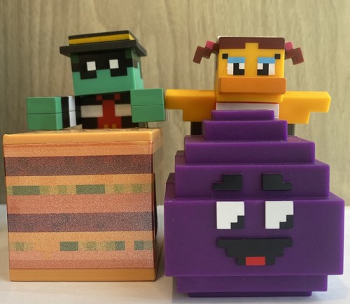 Minecraft Happy Meal Toy Lot