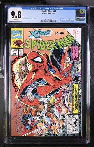 Spider-Man # 16 CGC 9.8 NM/M WP McFarlane X-Force