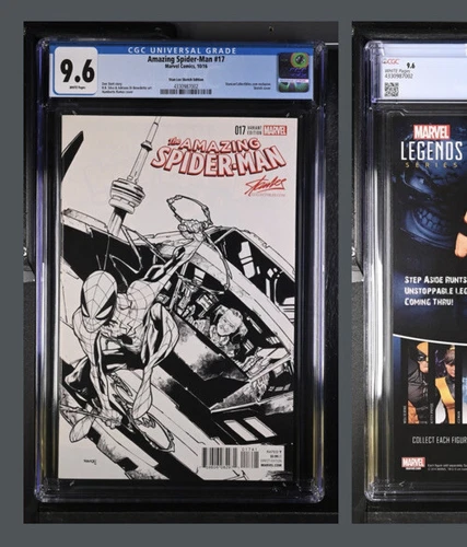 Amazing Spider-Man #17 CGC 9.6 Stan Lee Humberto Ramos