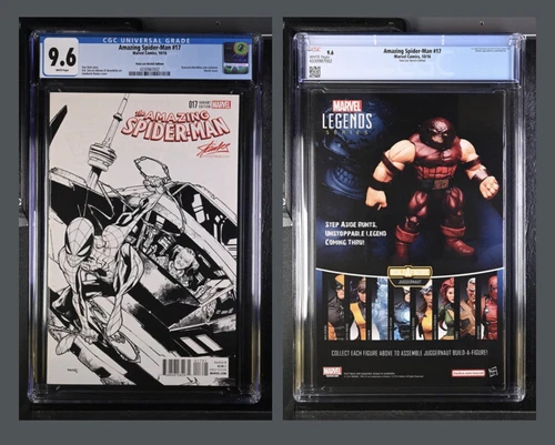 Amazing Spider-Man #17 CGC 9.6 Stan Lee Humberto Ramos - photo 2