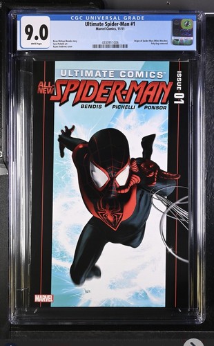 Ultimate Spider-man #1 CGC 9 Miles Morales