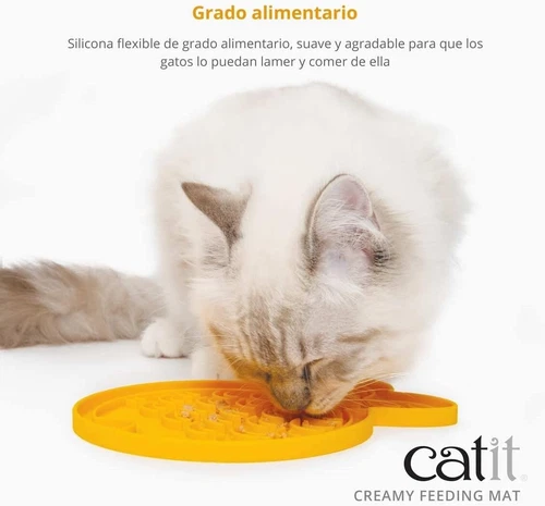 X2 Catit Creamy Lickable Cat Treat Feeding Mat - photo 2