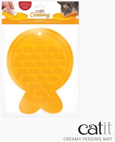 X2 Catit Creamy Lickable Cat Treat Feeding Mat - photo 3