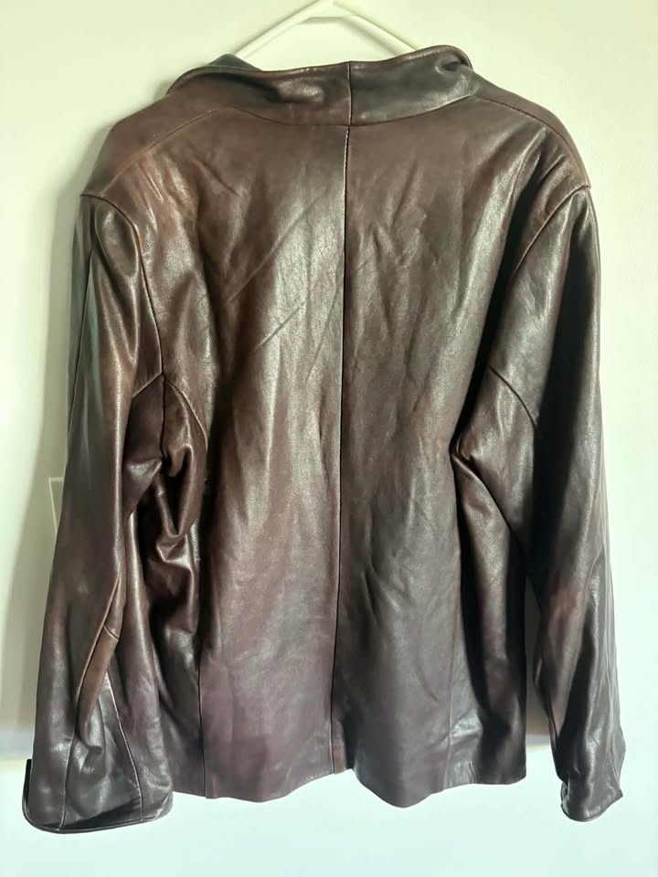 DeNiro ladies leather coat size 42 - photo 3