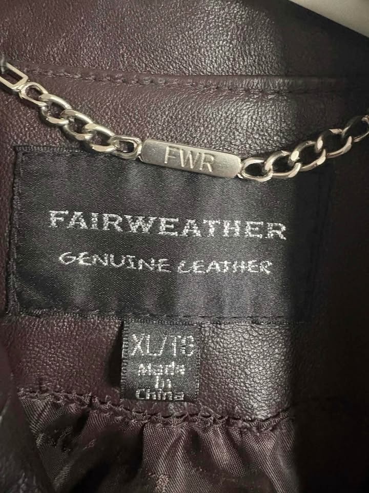 Fairweather Ladies leather jacket size XL - photo 2