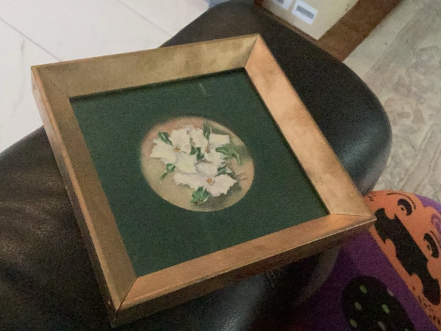 Framed Floral Print
