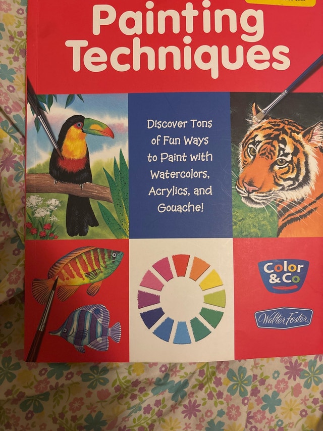 Walter Foster Painting Techniques Book