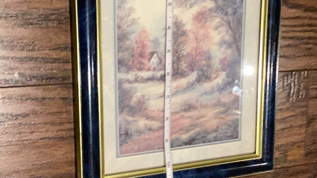 Framed Landscape Painting