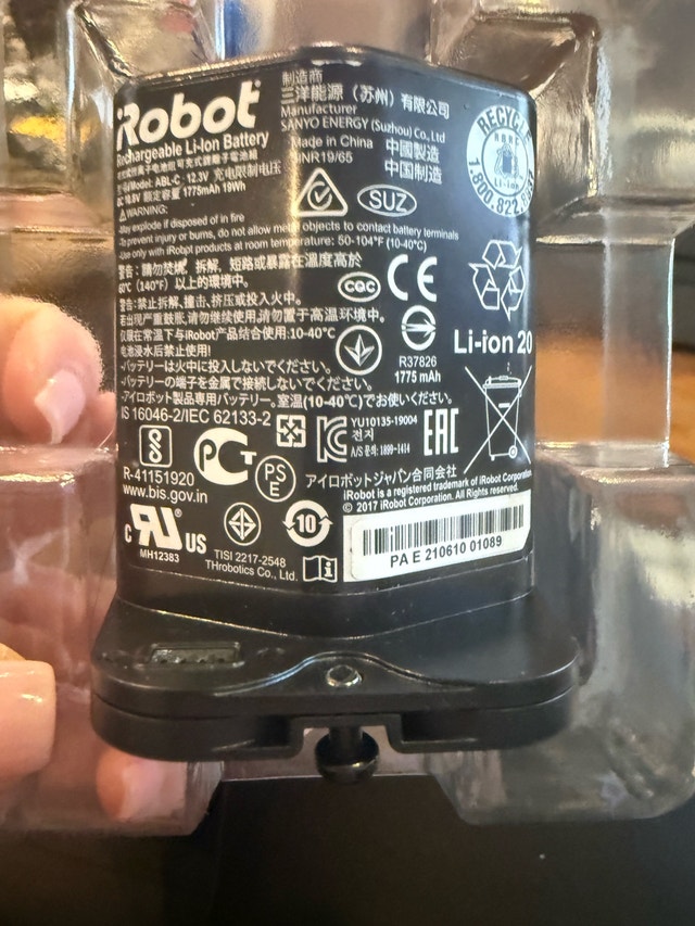 iRobot Braava Jet M6 Battery - photo 3
