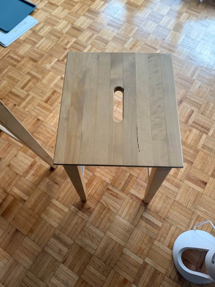 IKEA Bar Table (Ronninge) and 2 Stools - photo 4