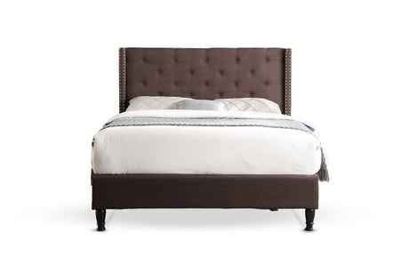 A stylish Full size Upholstered Bed - Used (Like New) - photo 2