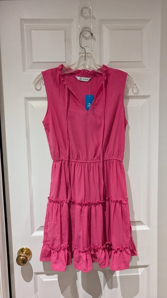 *New* CUPSHE Smart & Sleek Pink Mini Dress - photo 3