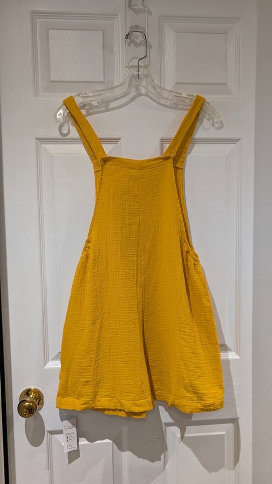*NEW* CUPSHE (S) Sunny Disposition Yellow Romper - photo 4