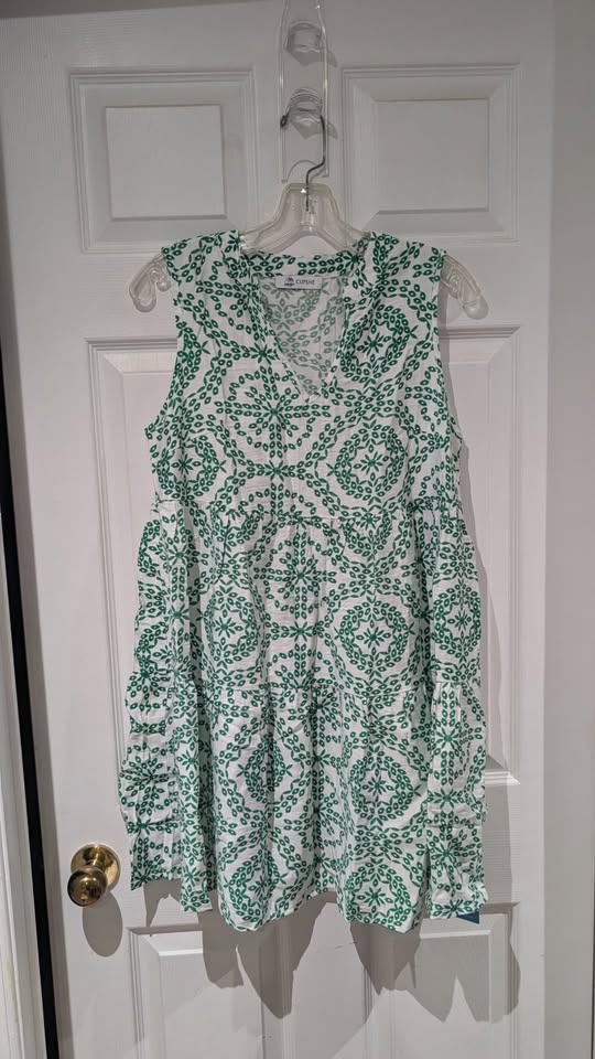 *NEW* CUPSHE (S) Coastal Calm Ornate Mini Dress - photo 3