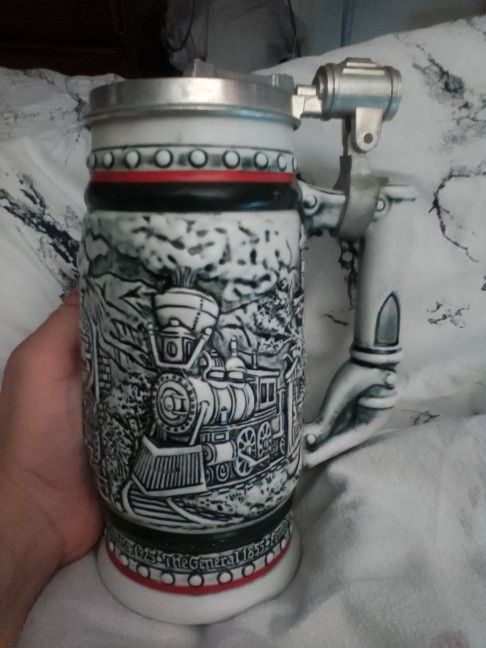Locomotive Train Beer Stein - photo 3