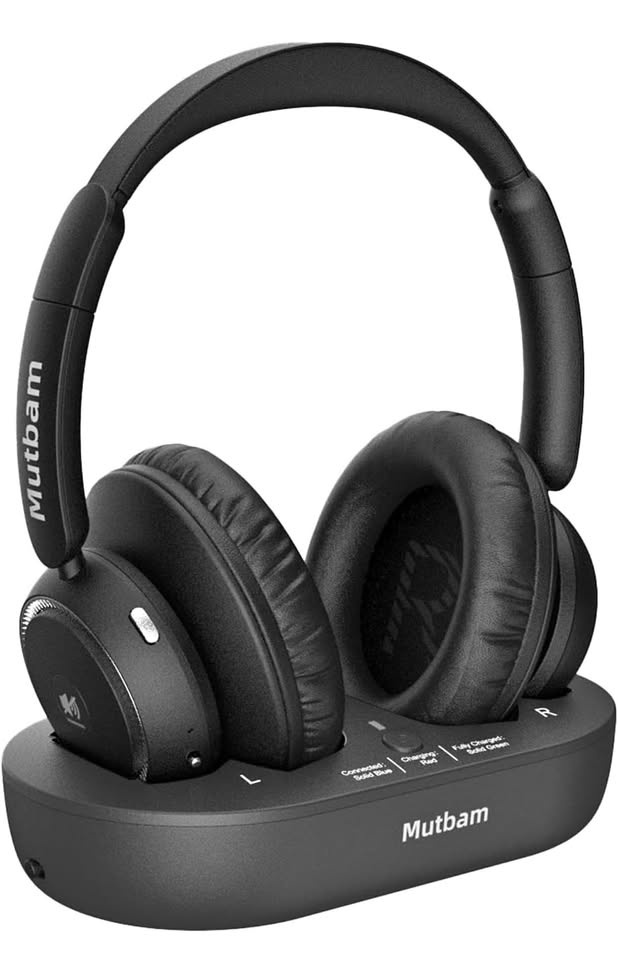 (New) TV Headphones Wireless for Seniors