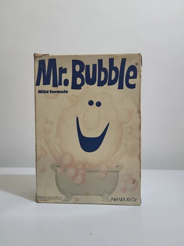 1970s Mr Bubble Bath Soap Box Empty - photo 2