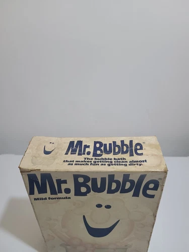 1970s Mr Bubble Bath Soap Box Empty - photo 5