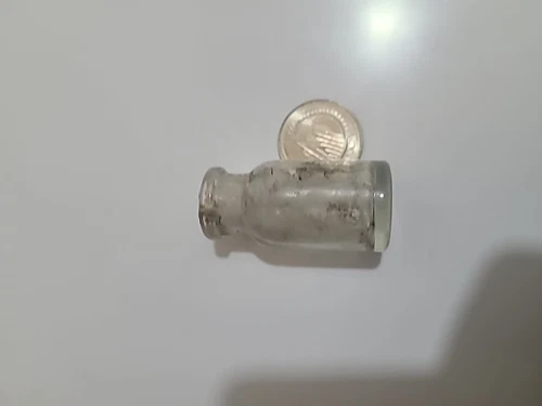 Antique 1890s TC W CO Mini Pill Bottle - photo 3
