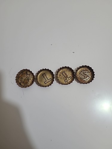 RARE Antique 1920s Kist Soda Bottle Caps Lot Of 4 - photo 2