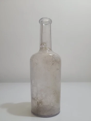 Antique 1880s Purple Glass Pill Bottle