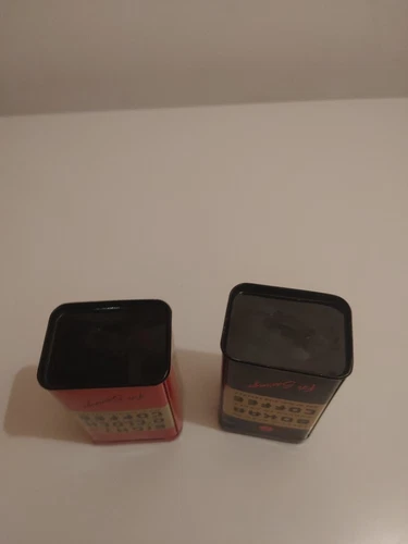 2 Vintage 1960s Coffee Tin Piggy Bank - photo 4