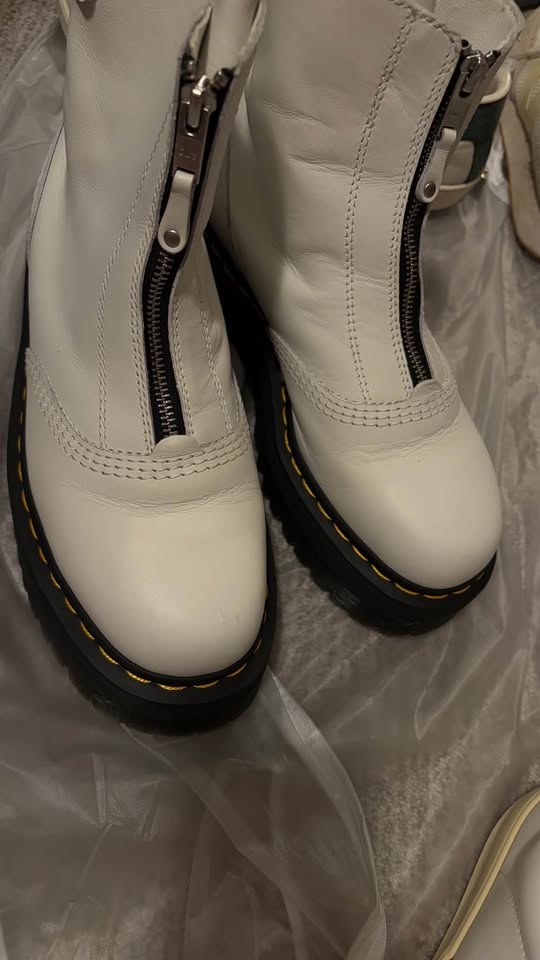 Dr. Martens White Boots - photo 2
