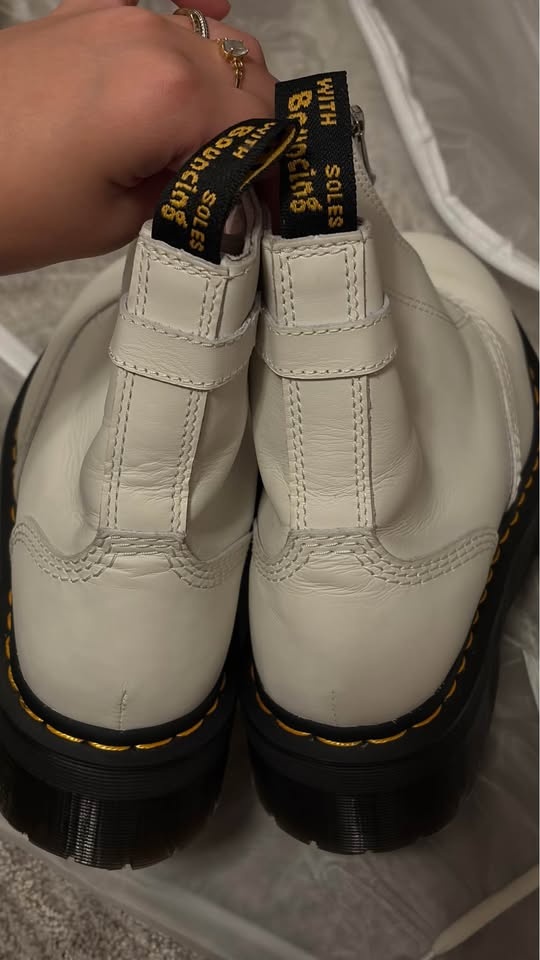 Dr. Martens White Boots - photo 3