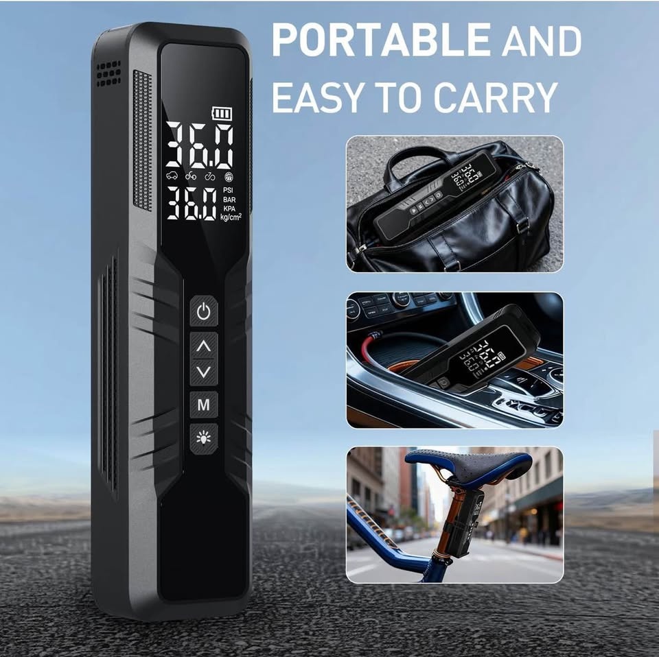 (New) Tire Inflator Portable Air Compressor - 150PSI Cordless - photo 5