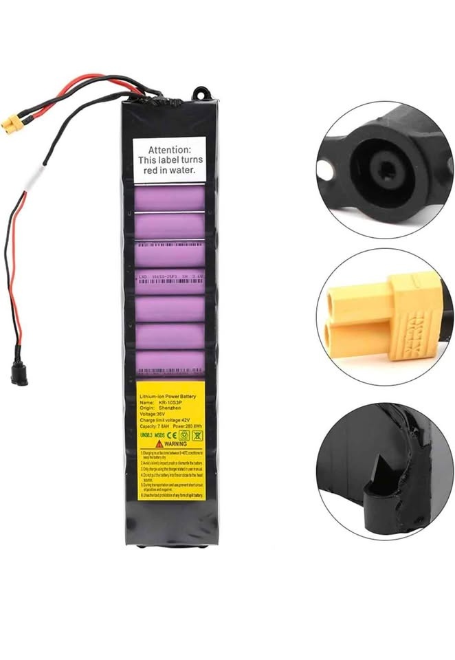 36 V 7.8 AH Lithium-Ion Battery for Scooter - photo 2