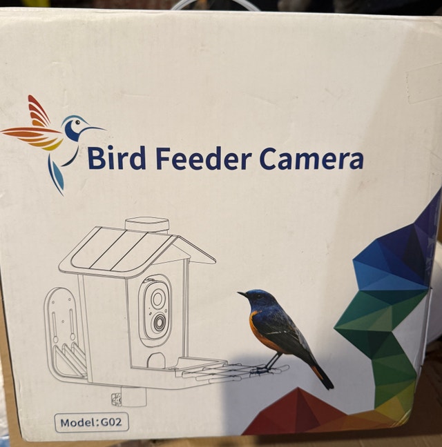 Letton Smart Bird Feeder with Camera, Model G02