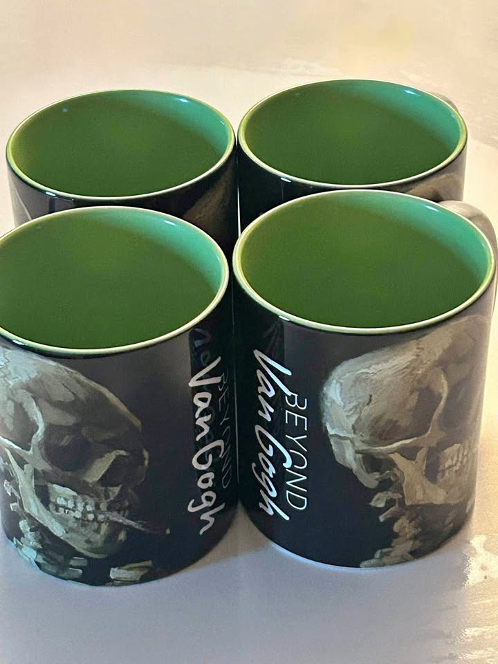New Beyond VanGogh coffee mugs set of 4