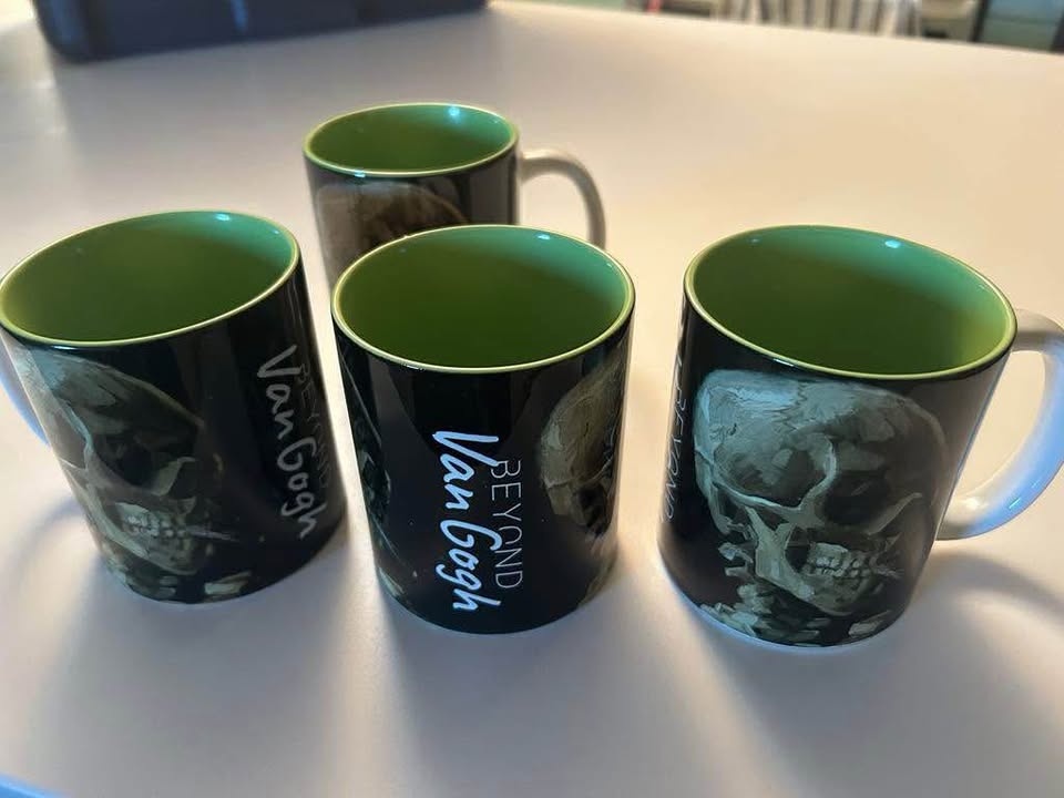New Beyond VanGogh coffee mugs set of 4 - photo 2