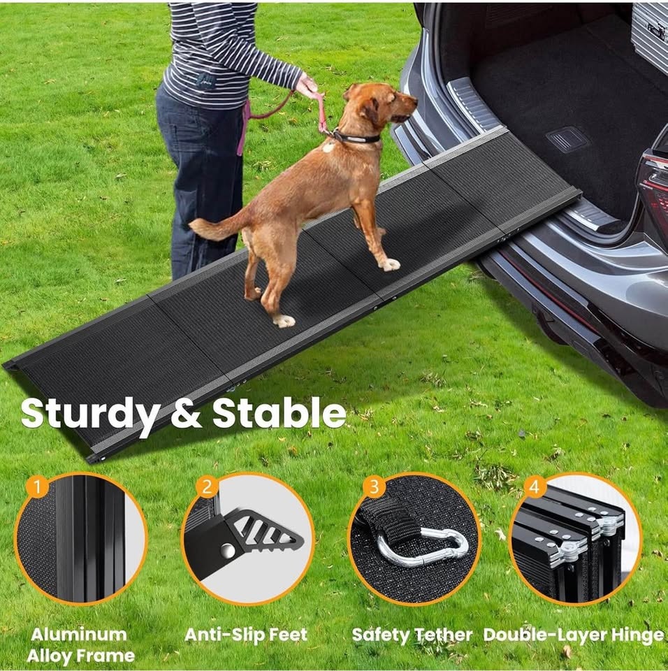 Dog Ramp, Folding Dog Ramp with Anti-Slip Surface - photo 3
